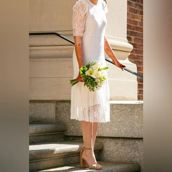 See by Chloe ivory dress